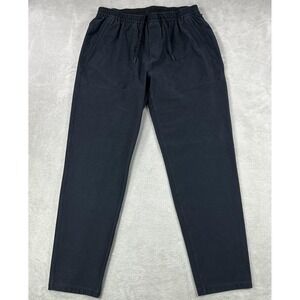 Lululemon Utilitech Pants Mens Large Navy Blue Elastic Waist Casual Athletic Gym